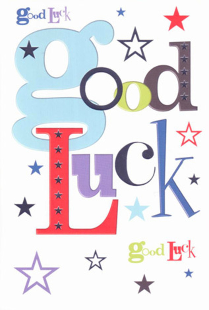Radiating with hope and infectious cheer, this luck-inspired card-often selected by customers from Edgware Flowers before heading out to Watling Park-brims with personality and artistry. The lively typography leaps off the page, each letter a unique hue: gentle pastel blue, strong midnight black, spirited scarlet, all playing their part in a joyful chorus. Dazzling stars, in all shapes and shades, are scattered across the scene, their brightness echoing Edgware's own multicultural vibrancy. The card's generous white spaces give the energetic colors room to breathe, much like the open lawns seen from the Broadfields Estate, creating a beautifully modern yet emotional composition. Feel the fine, smooth cardstock-the satisfying weight in your hand, the promise of quality in every touch, recalling the pride behind every bouquet sent through these Northwest London streets. This is a card with a voice: it murmurs encouragement from the sidelines, echoing the supportive laughter and applause of family and friends cheering on a local success. Not just a message, it serves as a small talisman, brimming with hope, sincerity, and the unwavering belief that every new journey deserves a little luck from home.